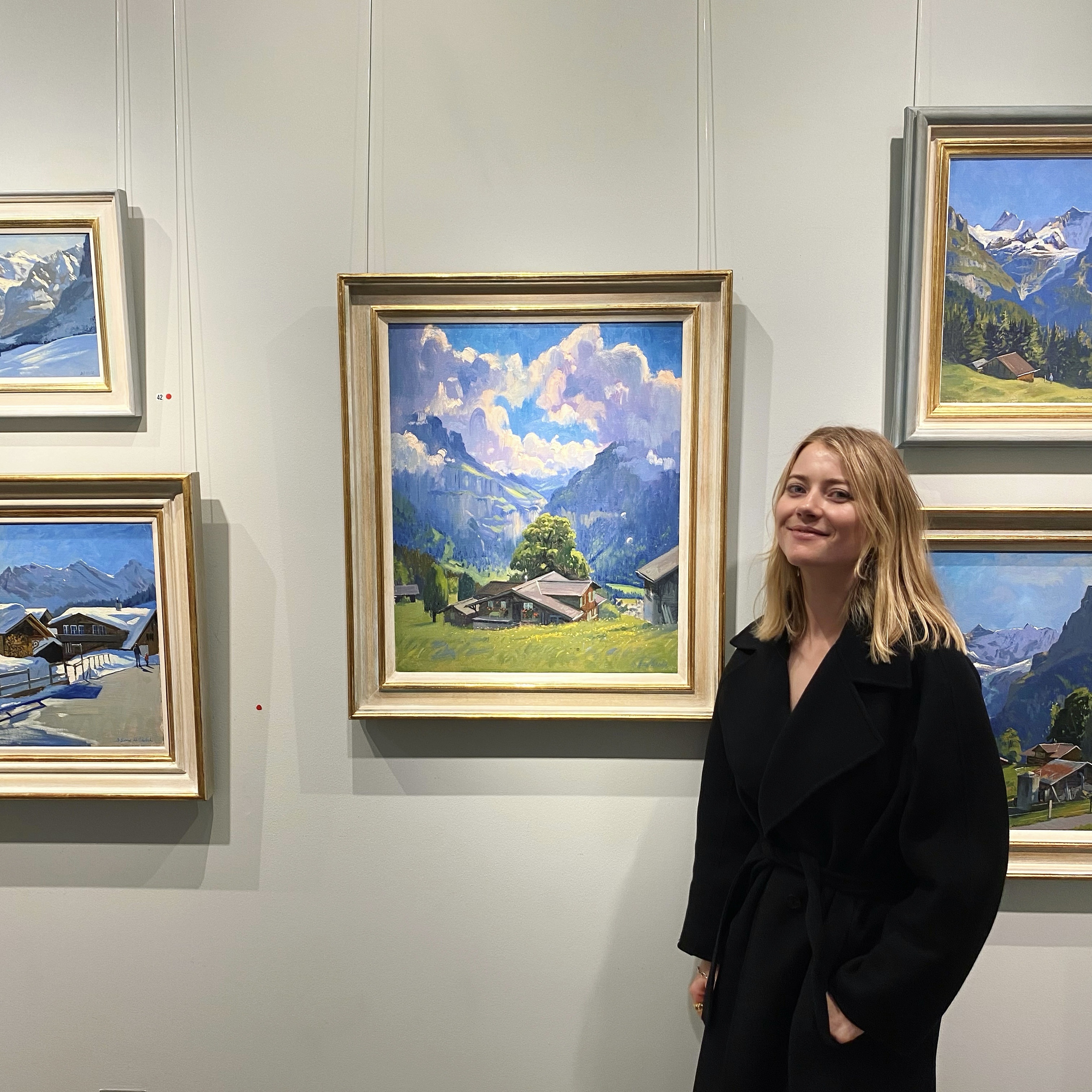 Solo Exhibition ‘From London to the Alps’ at The Portland Gallery
