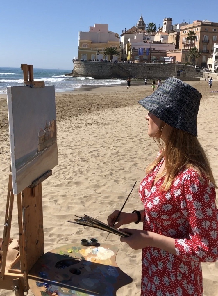 Video Blog | Painting in Sitges