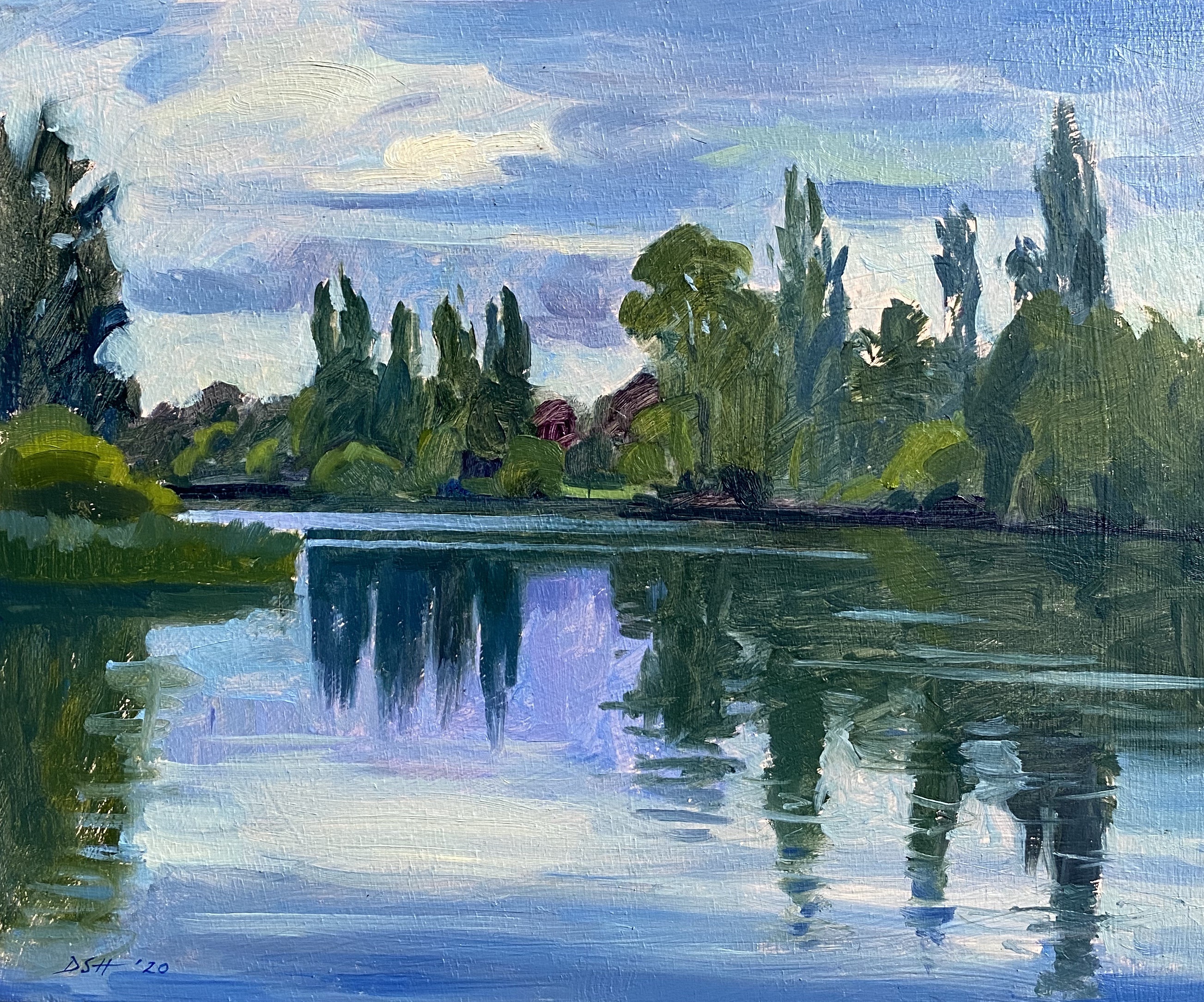 The Serpentine, Evening light