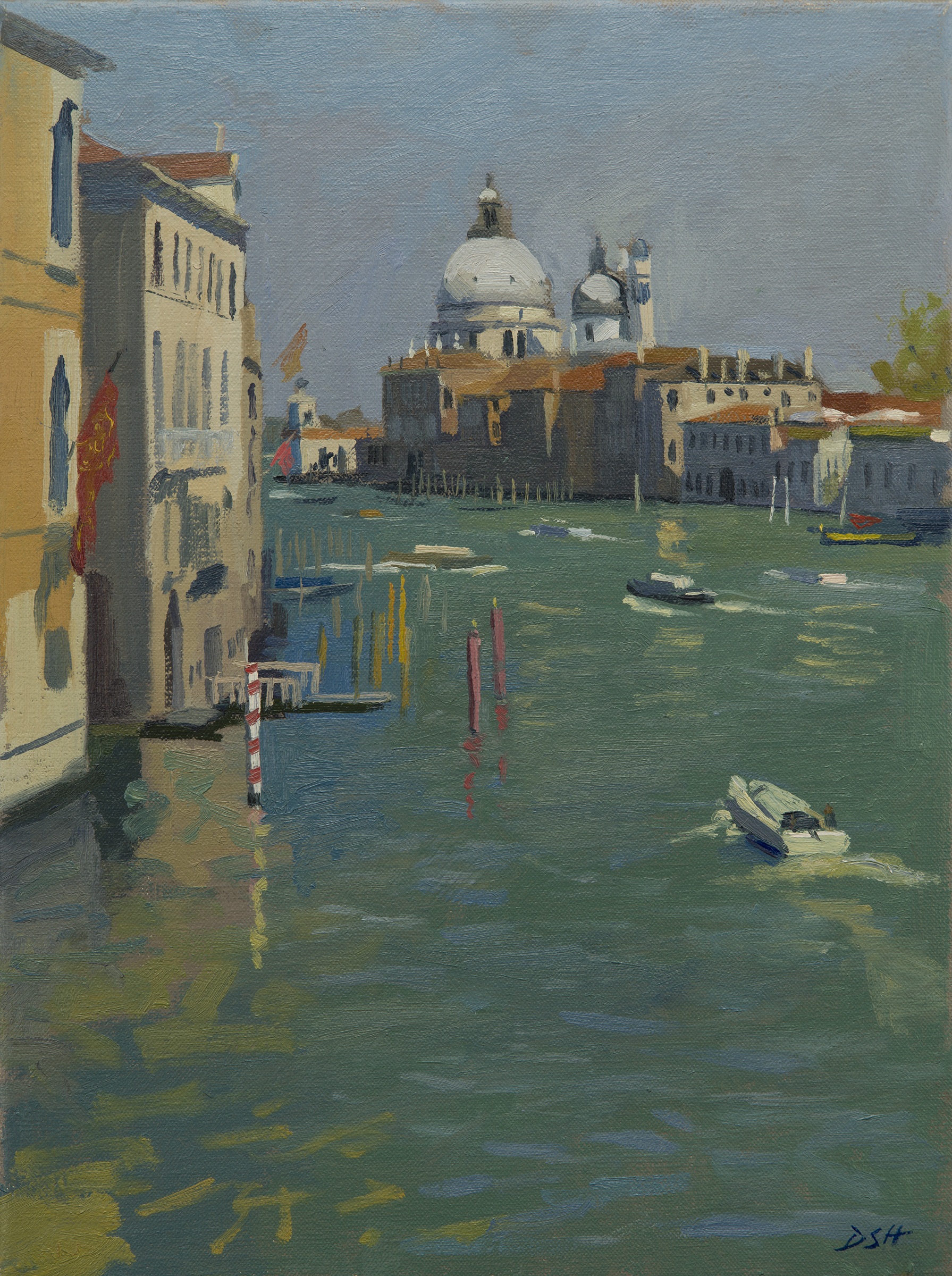 View of the Salute from the Accademia Bridge
