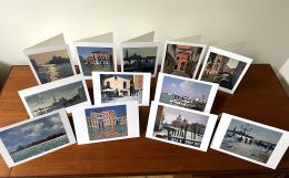 Box of Venice Greetings Cards