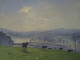 Misty Early Light in Dartmoor