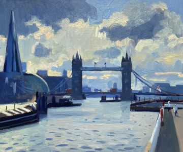 Stormy light, Tower Bridge