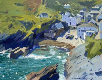 Turquoise waters, Portloe