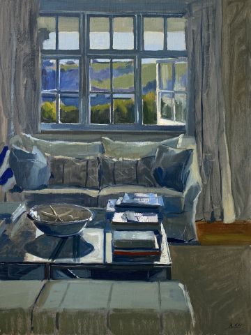 Spring Afternoon Reflections, Cornish Interior