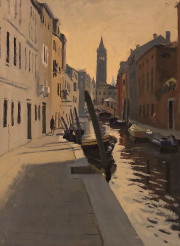 Early Morning Light near Campo San Barnaba