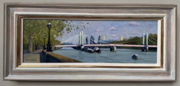 Spring afternoon light by the Albert Bridge