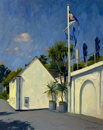 Afternoon light, the Hotel Tresanton