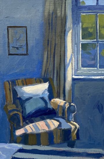 Early Light on Bedroom Chair