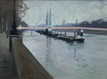 February Morning, Chelsea Embankment